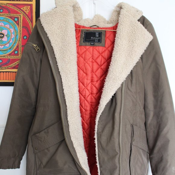 Buffalo Olive Green Parka - Picture 4 of 15